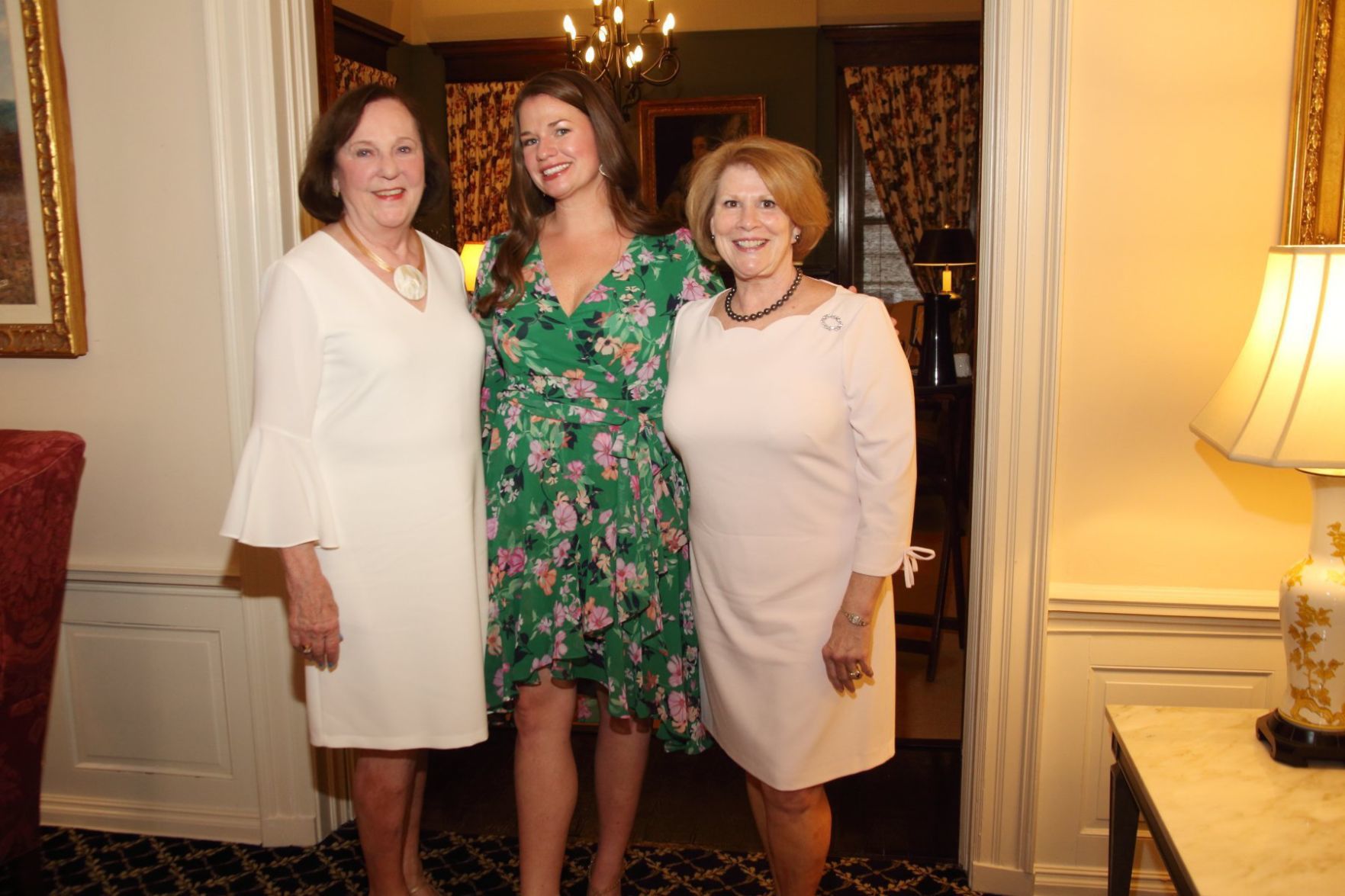 Board Chair Linda Lee, Executive Director Melissa Peyton, Event Chair Anne von der Heydt
